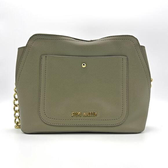 STEVE MADDEN Boxford Crossbody Bag (Olive) - Picture 3 of 12